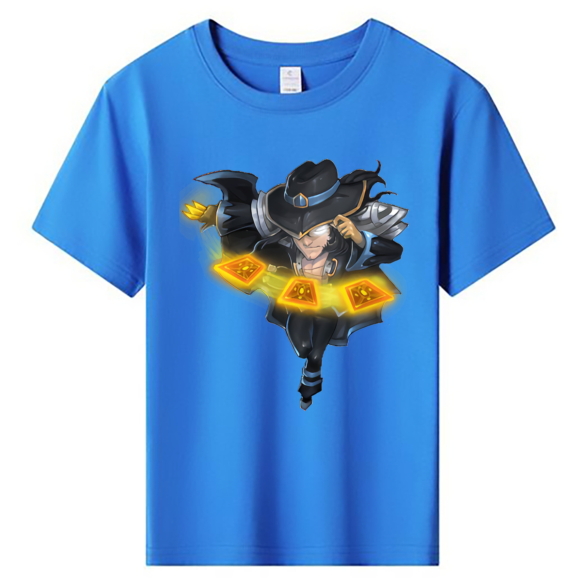 （画像用） リーグ・オブ・レジェンド League of Legends LOL 綿100％キッズTシャツ（フロントプリント）